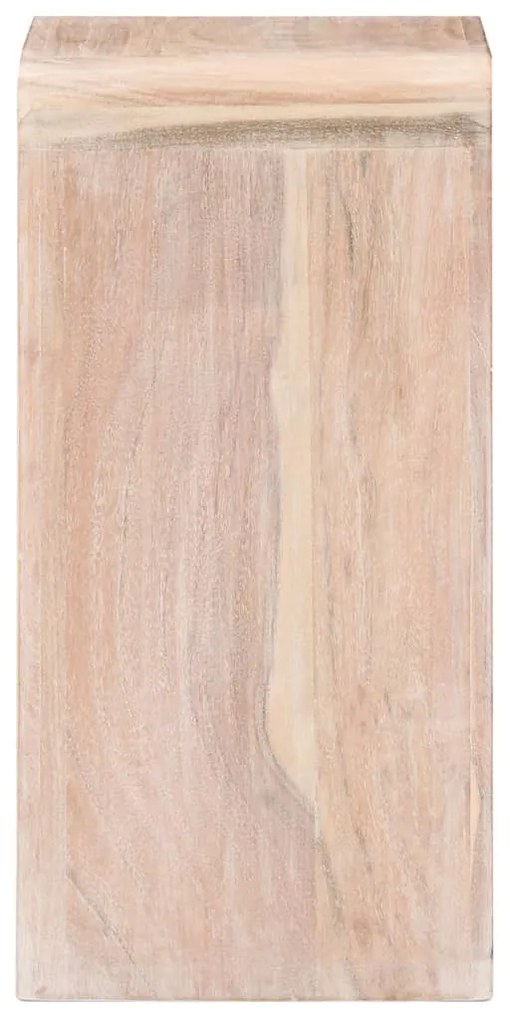 Mesa de cabeceira 40x30x60 cm madeira de acácia maciça
