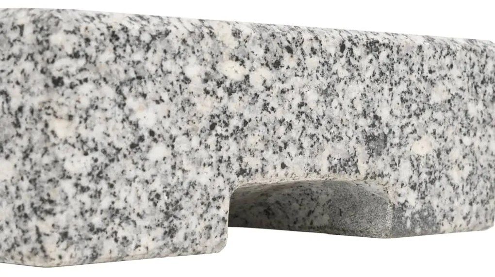 Base para guarda-sol em granito retangular 25 kg