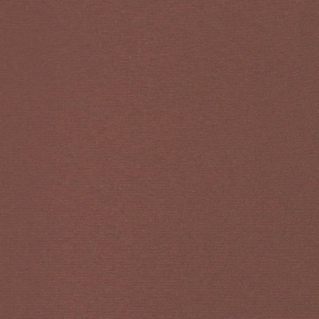 Toldo lateral retrátil para pátio 160x300 cm castanho