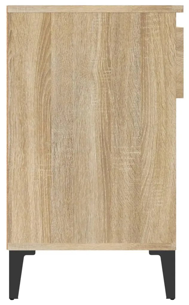 Sapateira 102x36x60 cm derivados de madeira carvalho sonoma