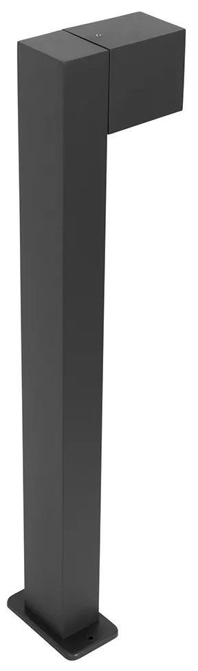 Candeeiro de pé exterior industrial cinzento escuro 65 cm IP44 - Baleno Moderno,Industrial