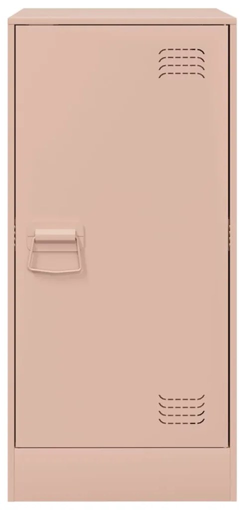 Aparador 34,5x39x73 cm aço rosa