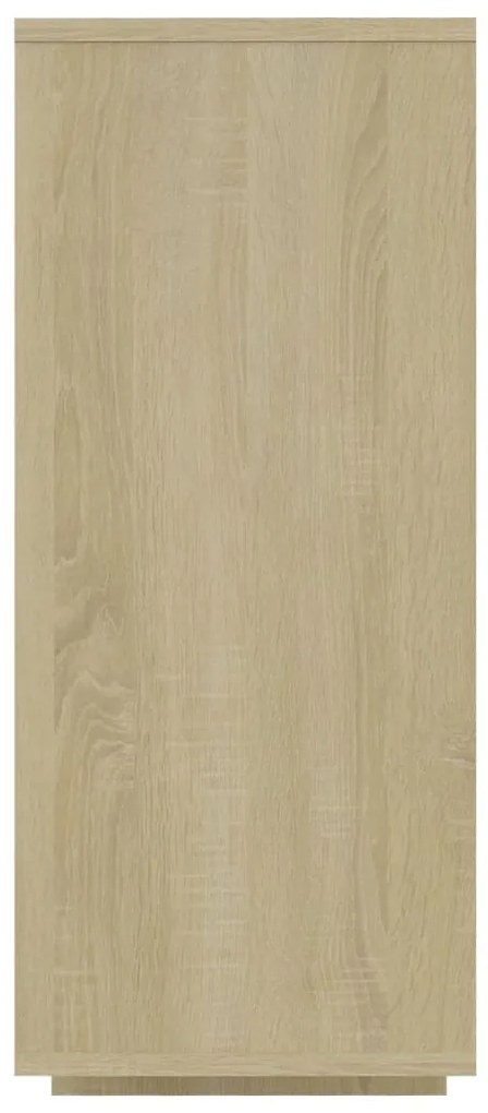 Aparador 120x30x75 cm derivados de madeira carvalho sonoma