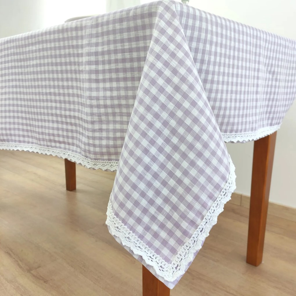 Toalha de Mesa Linho ROL Íris Renda