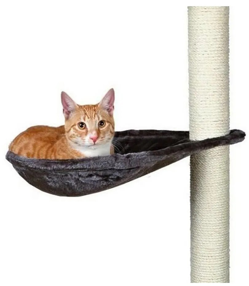 Rede Suspensa para Gatos Trixie Hammock Cinzento Metal (ø 40 cm)