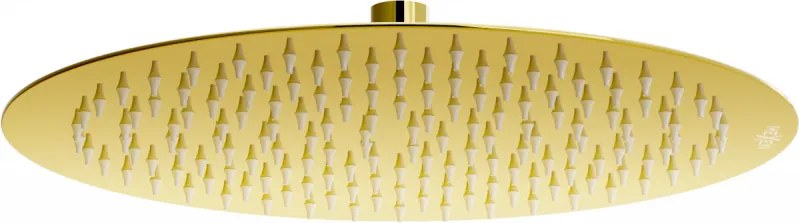 Mexen Slim cabeça de chuveiro 30 cm, dourada - 79230-50