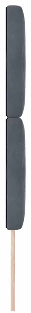 Cabeceira LED Cinza Escuro 80 cm