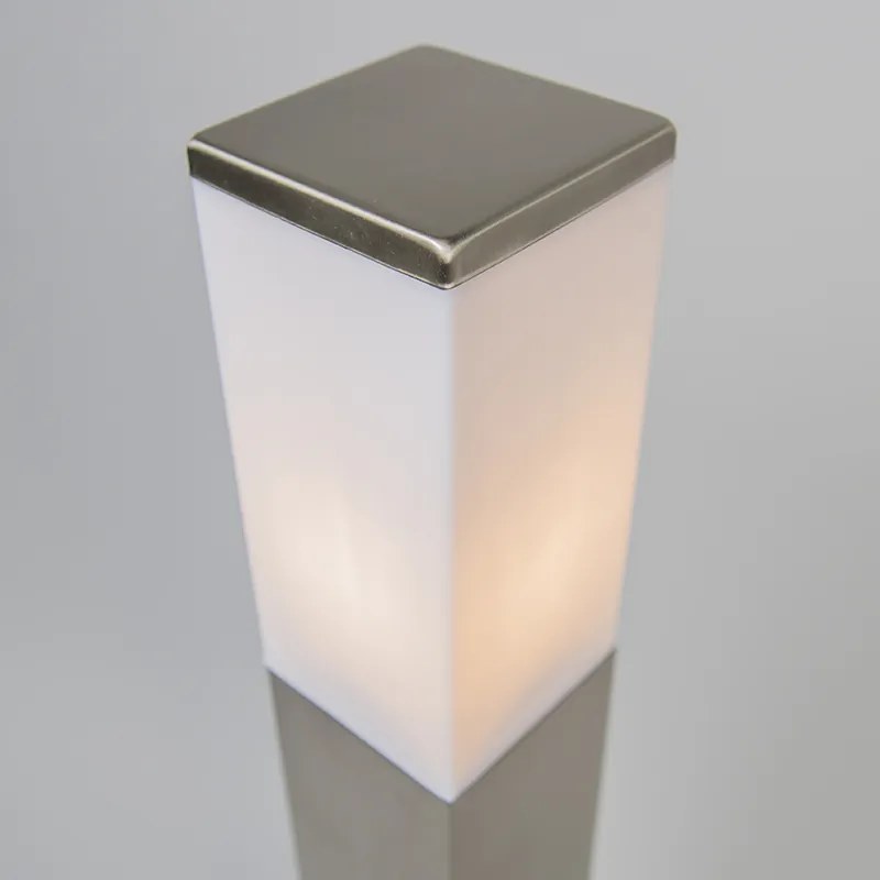 Candeeiro exterior inteligente 80 cm aço incl. Wifi P45 - Malios