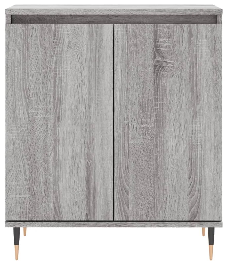 Aparador 60x35x70 cm derivados de madeira cinzento sonoma