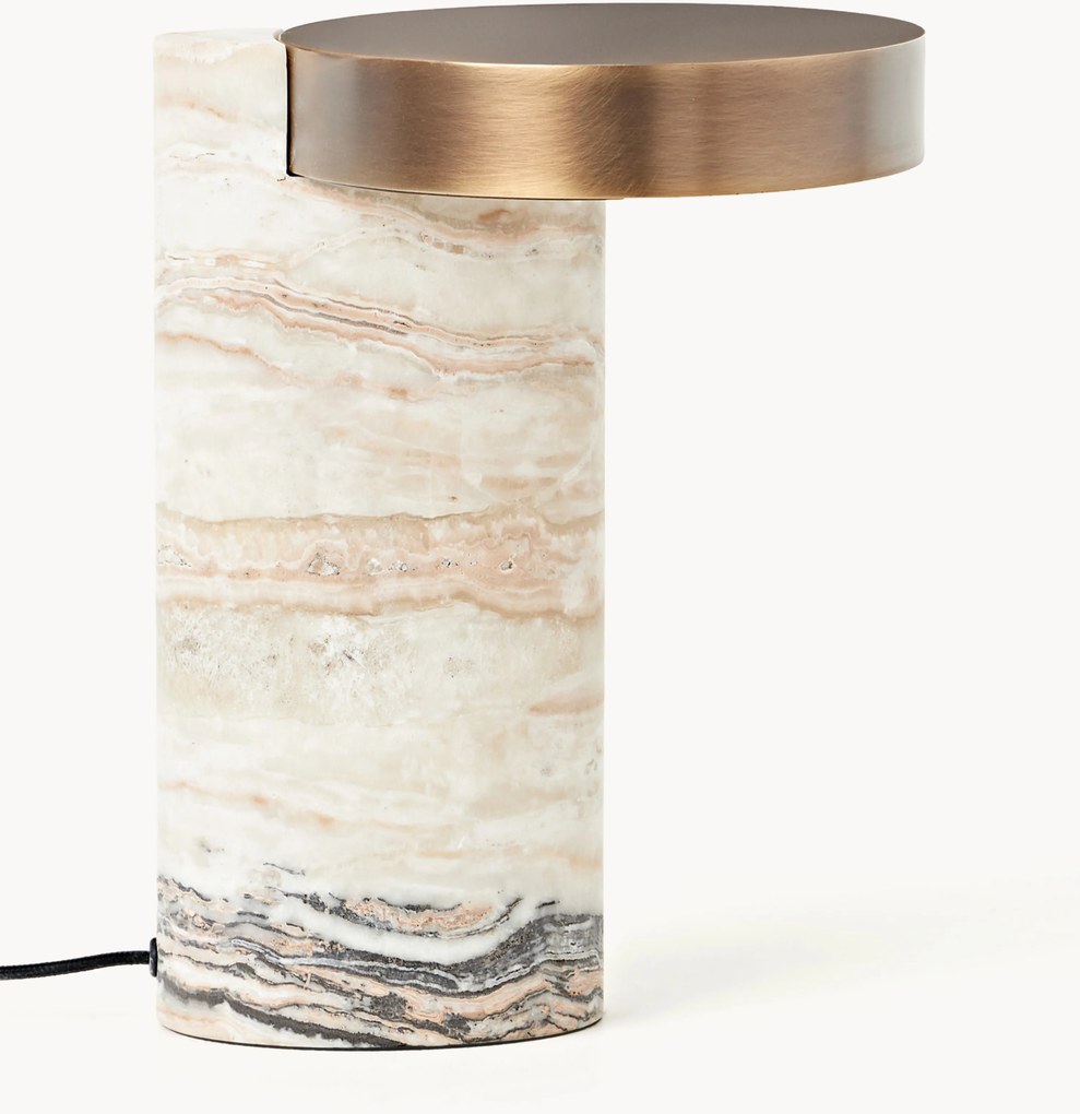 Candeeiro de mesa LED com base em mármore Eske