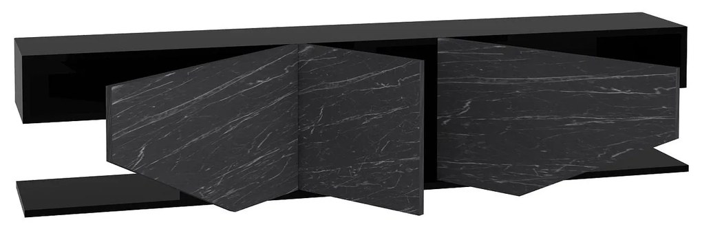 Móvel TV Inci – Preto – 180 x 30 x 45 cm