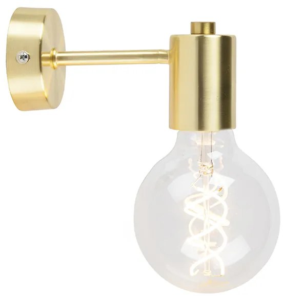 Candeeiro de parede Art Deco dourado - Facil Design,Moderno