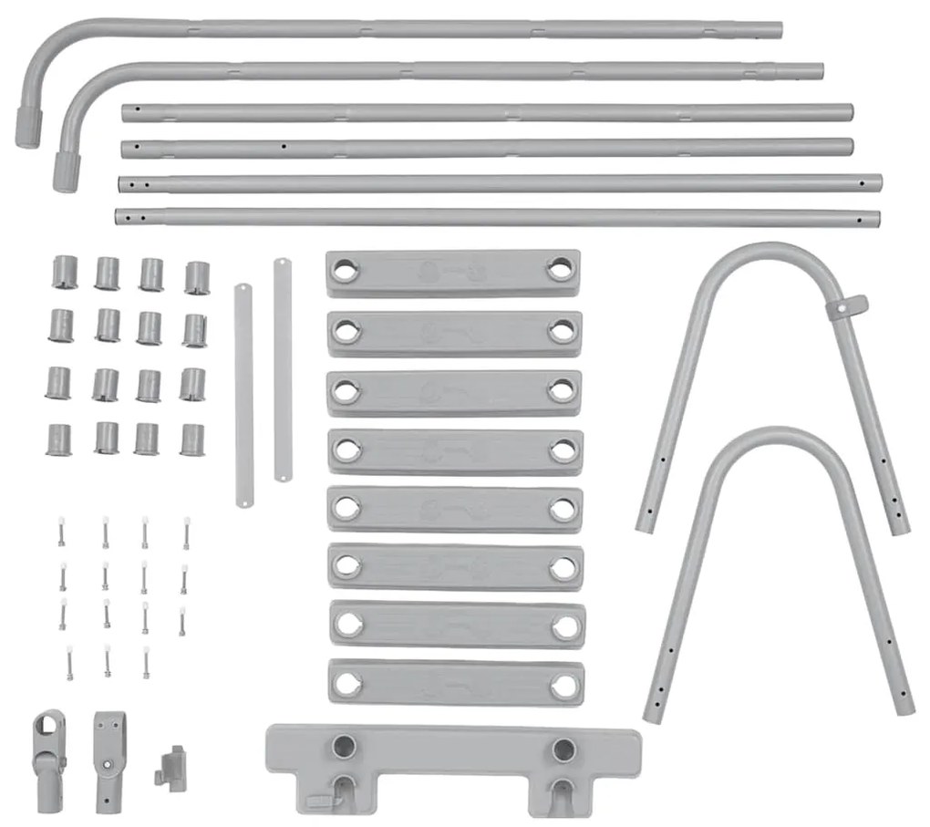Escada de segurança Flowclear com 4 degraus 122 cm
