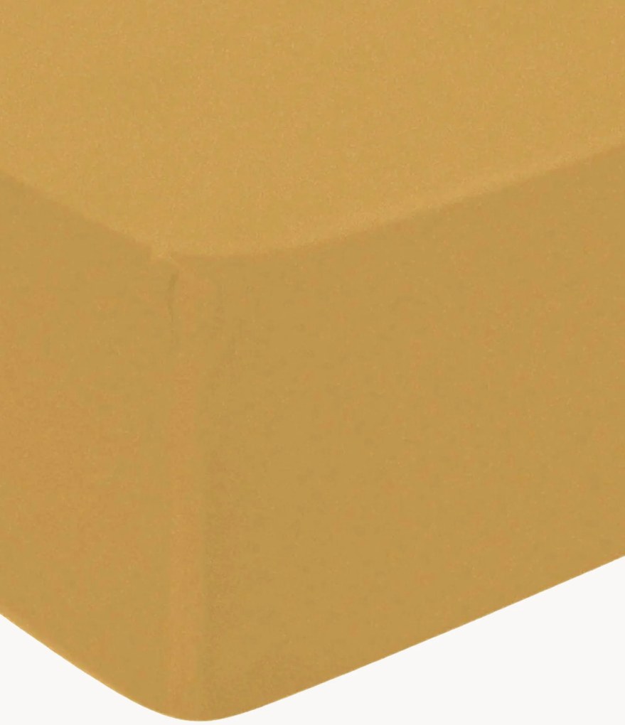 Lençol ajustável para boxspring em cetim de algodão Uni