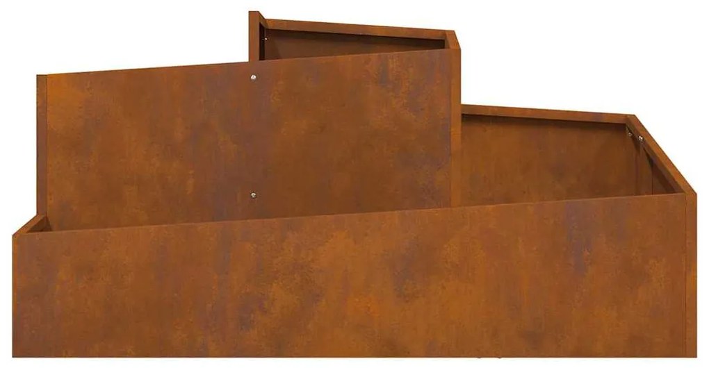 Vasos e Plantadeiras Aço Corten Grande Durável