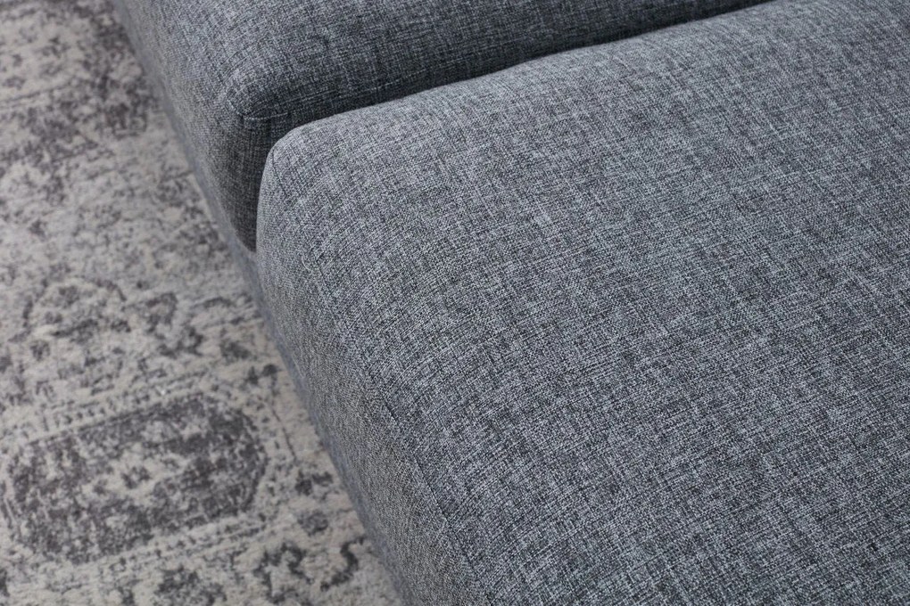Sofá de 2 Lugares Eva – Cinzento – 155 cm x 82 cm x 90 cm