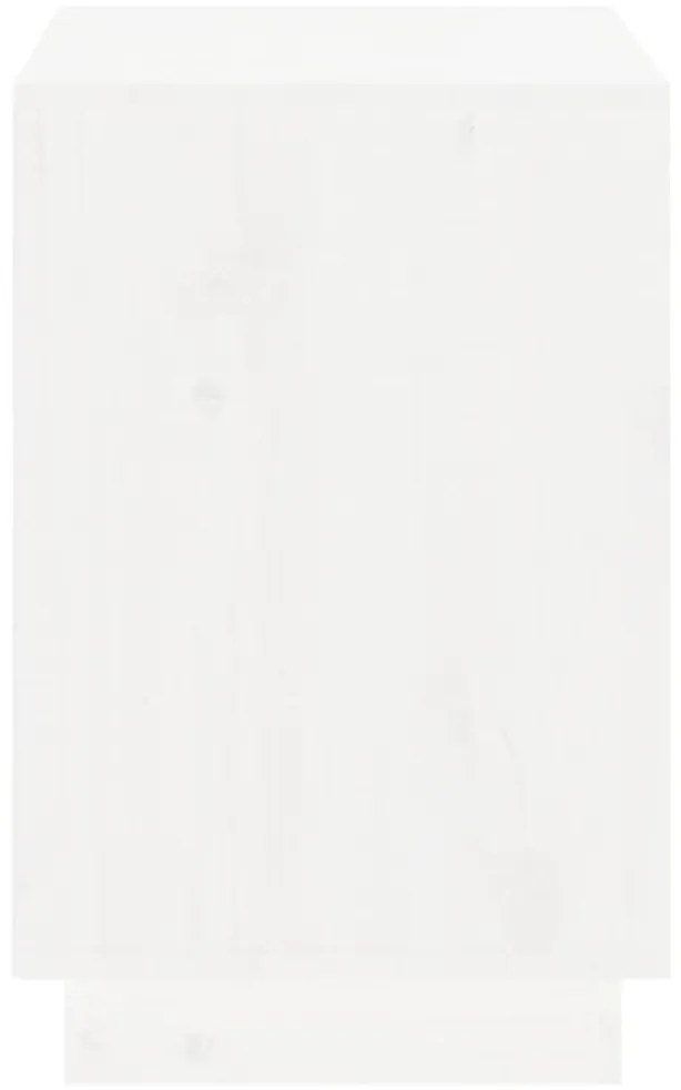 Sapateira 110x34x52 cm madeira de pinho maciça branco