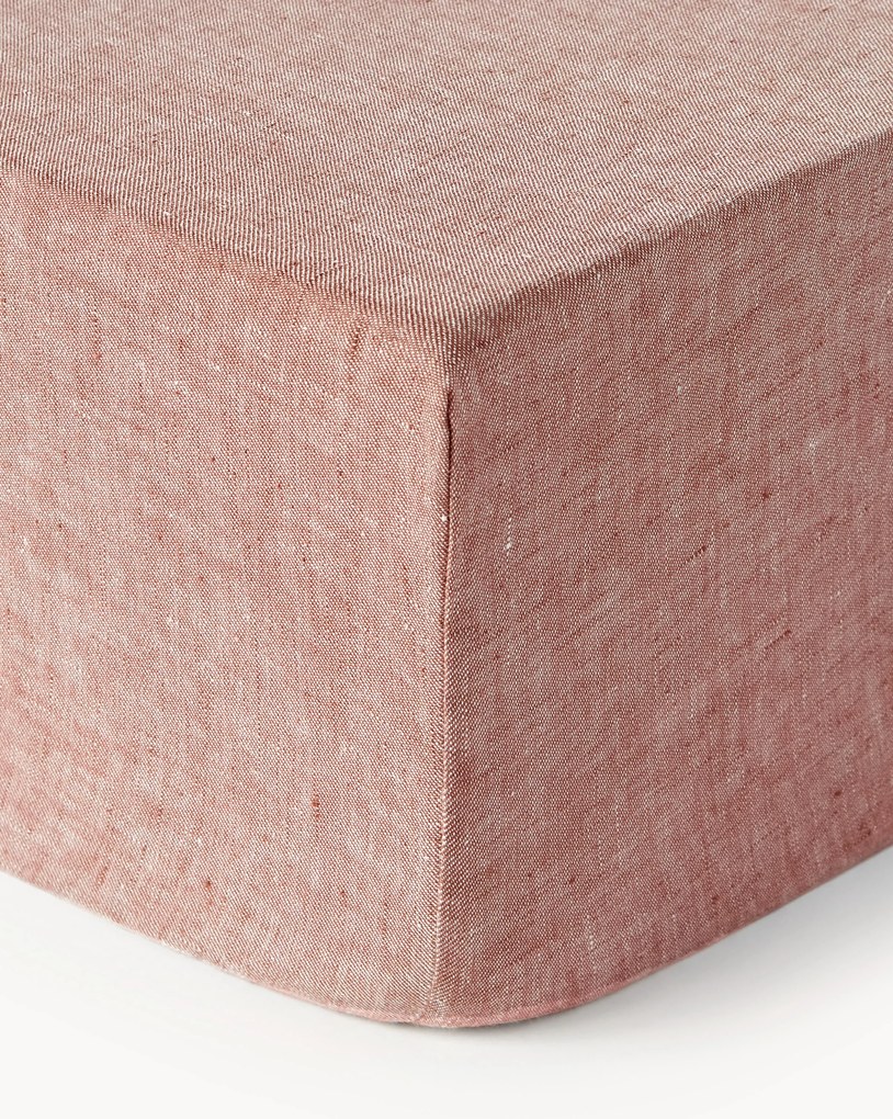 Lençol em linho com elástico boxspring Linna