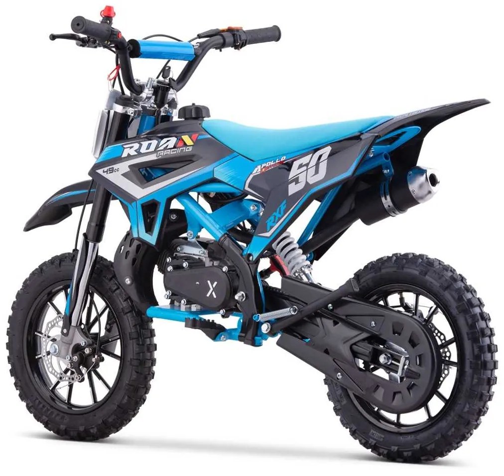 MINI MOTO PARA CRIANÇAS MiniCross Roan RXF 49cc 4.5CV 2024 Azul