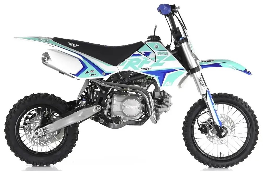 Mota Crianças PIT BIKE 125cc RFZ APOLLO 14/12 (4 VELOCIDADES) Branca