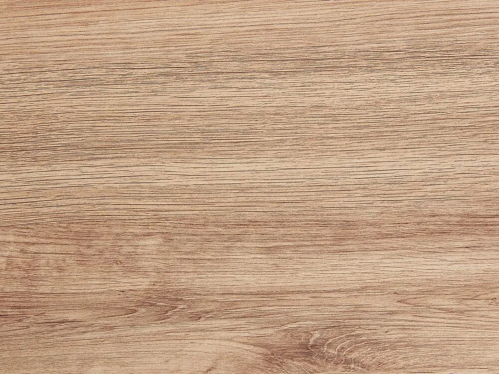 Móvel de TV com 2 portas e 2 prateleiras em madeira clara PRESCOT Beliani