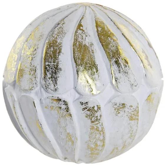 Bola decorativa Dekodonia Madeira de mangueira (13 x 13 cm)