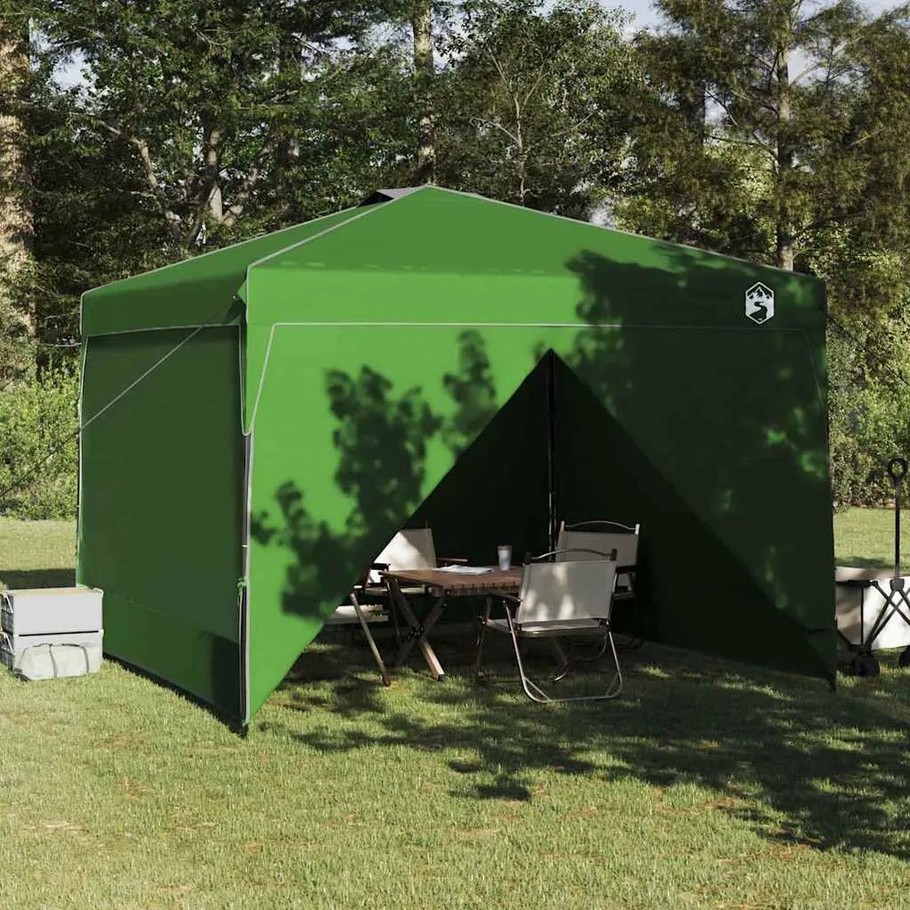 Tenda de Toldo Verde 300 x 300 x 227 / 236 / 245 cm Tecido Oxford