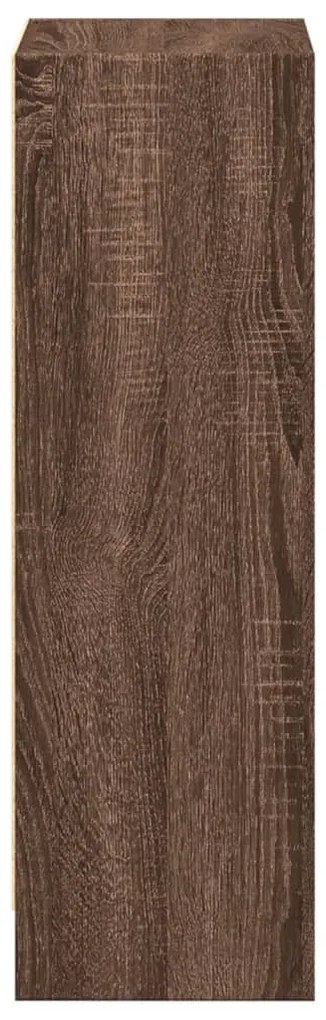 Estante 40x24x76 cm derivados de madeira carvalho castanho