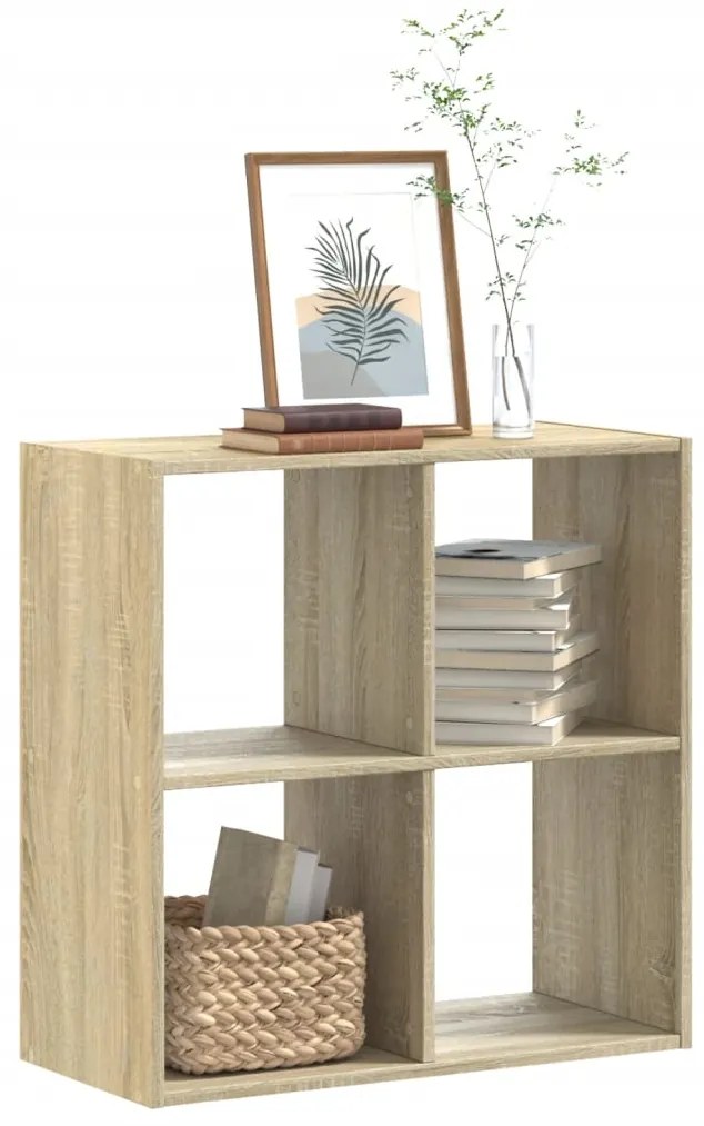 Estante 68,5x32x68,5 cm derivados de madeira carvalho sonoma