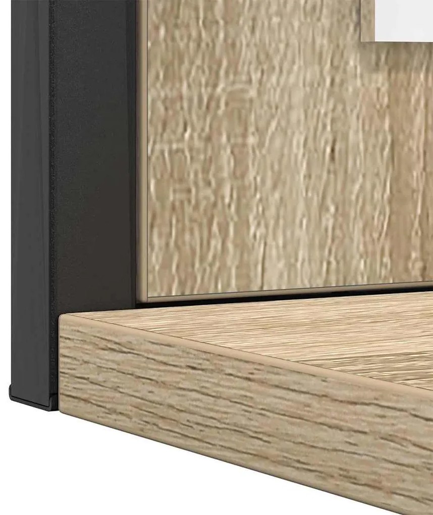 Conjunto de Móveis de Casa de Banho vidaXL 3 Peças Carvalho Sonoma Mad
