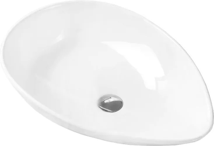 Mexen Livia lavatório de bancada 65 x 44 cm, branco - 21416500