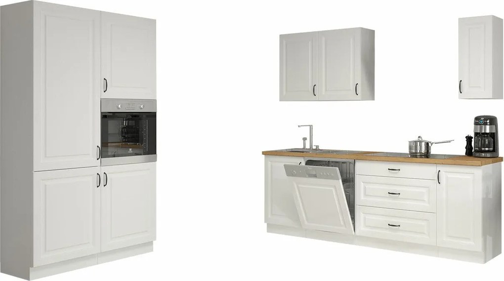 Conjunto de cozinha modular Retro White 149