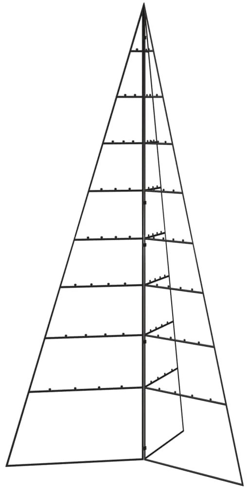 Árvore de Natal Piramide para Decoração em Metal - 180 cm