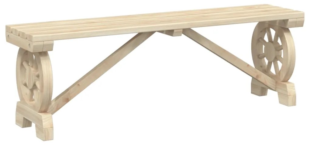 3 pcs conjunto de jantar p/ jardim madeira de abeto maciça