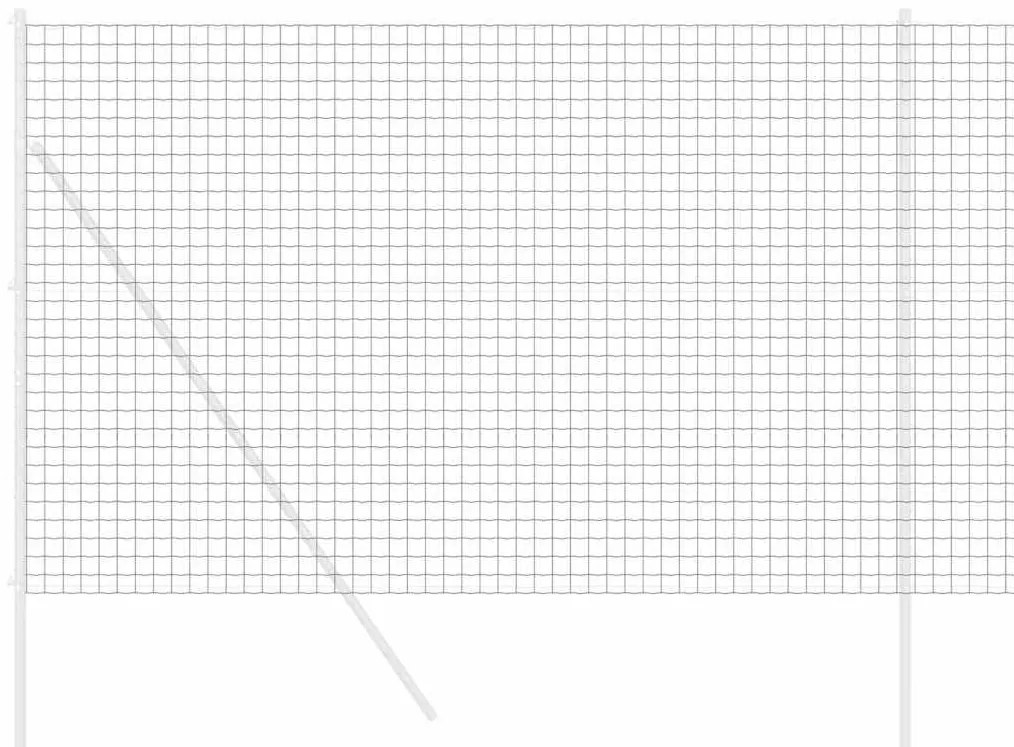 Cerca Euro Cinza 1,5 x 10 m de Aço