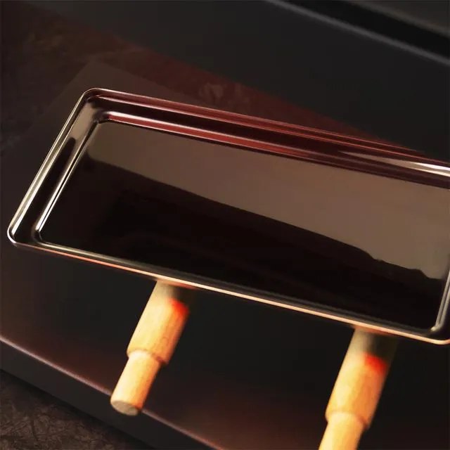 Raclette com Potência 600 W Cheese&amp;Grill 6000 Black, Função Grill, Acabamento em aço inoxidável, Termóstato ajustável, 2 Espátulas de madeira, Grelhad