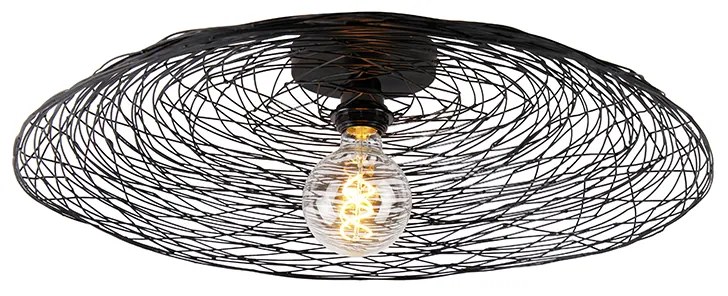 Candeeiro de teto oriental preto 60 cm - Glan Oriental
