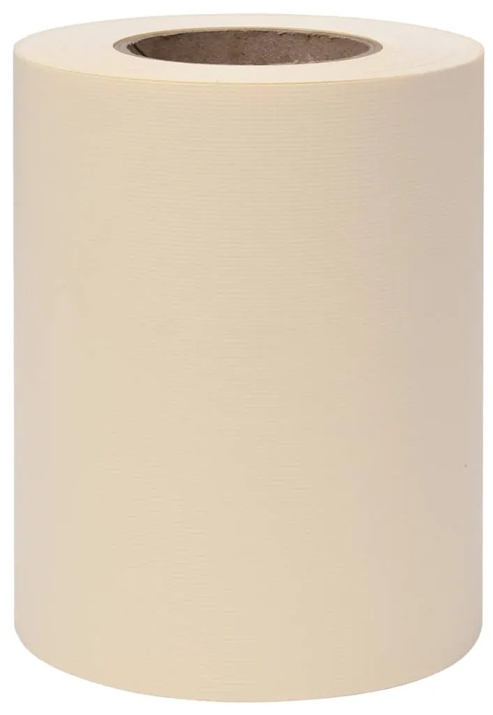 Painéis de privacidade para jardim 4 pcs 35x0,19 m PVC creme