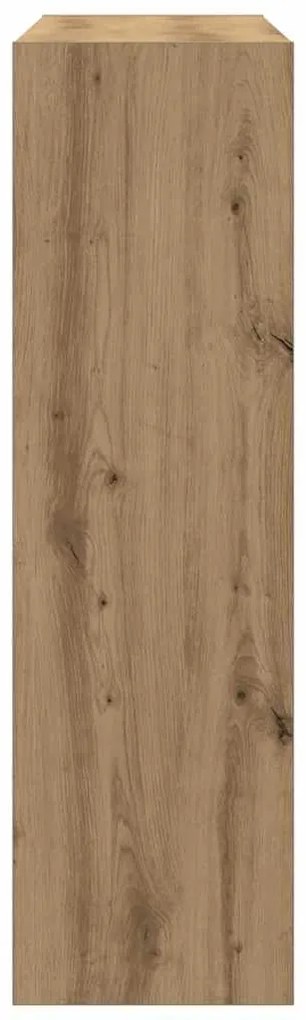 Cabide de Livros/Divisor de Ambientes em Carvalho Artesanal - 100x30x1