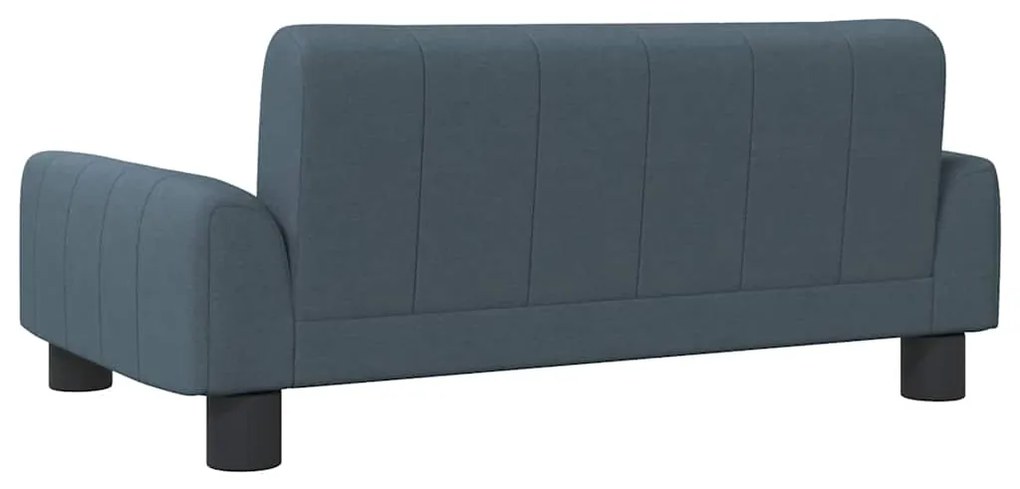 Cama para cães 70x45x30 cm tecido cinzento-escuro