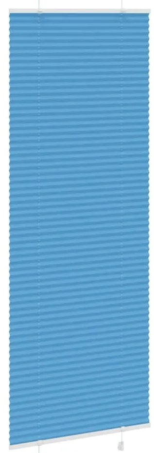 Azul Plissada Cega 70x200 cm Largura Tecido 69,4 cm Poliéster