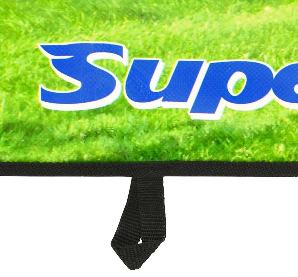 Baliza de futebol infantil com parede de golos 120x51x77,5 cm