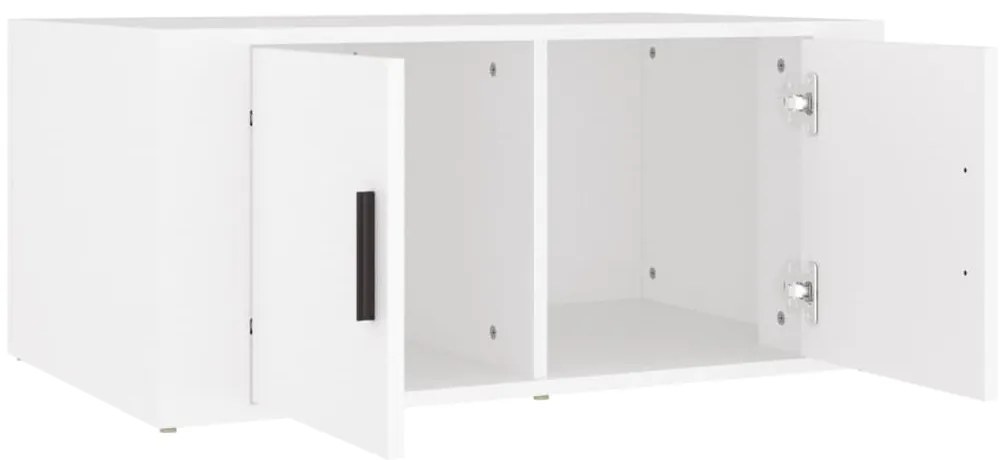 Mesa de centro 80x50x36 cm derivados de madeira branco