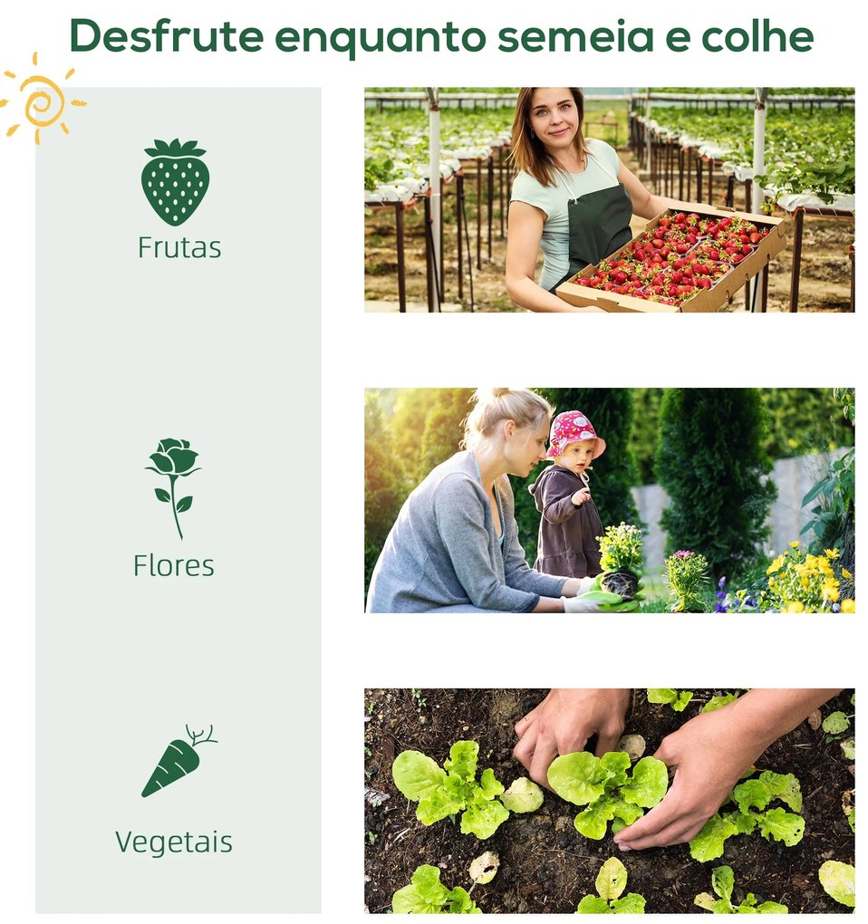 Estufa de Jardim Vertical com 4 Prateleiras – Jardinette Verte Plus –