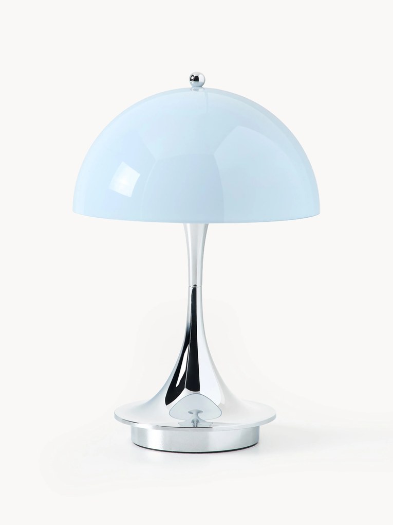 Candeeiro de mesa LED portátil e regulável Panthella, Alt 24 cm, Design Verner Panton