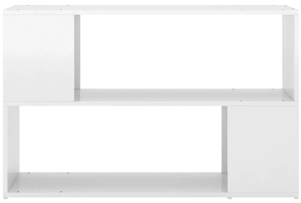 Estante 100x24x63 cm derivados de madeira branco brilhante