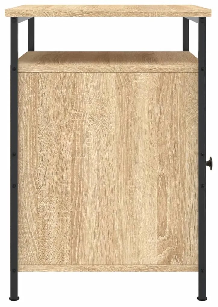 Mesas cabeceira 2 pcs 40x42x60cm deriv. madeira carvalho sonoma