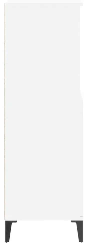 Aparador alto 60x36x110 cm derivados de madeira branco