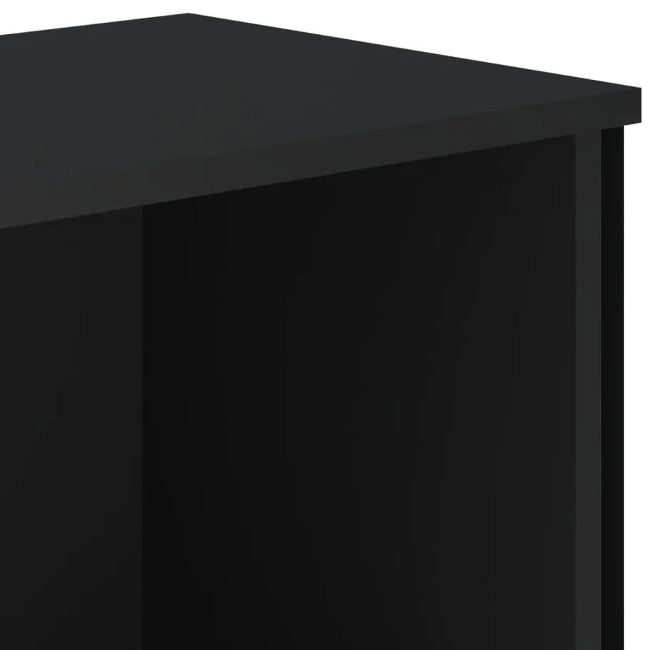 Estante 50x31x137,5 cm derivados de madeira preto