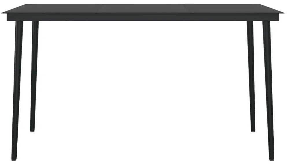 5 pcs conjunto de jantar para jardim com almofadões cinzento